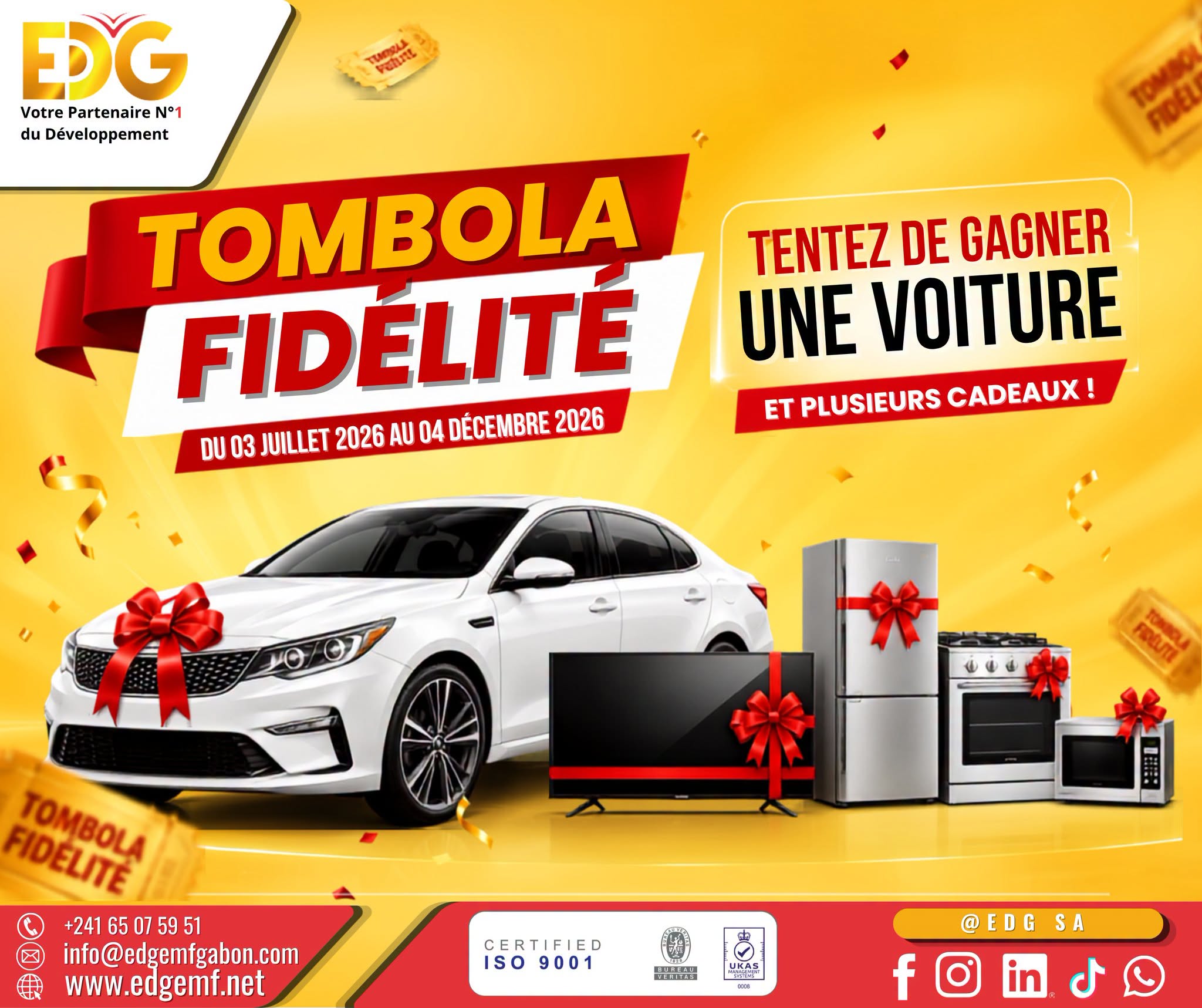 TOMBOLA FIDÉLITÉ EDG 2026 : VOTRE FIDÉLITÉ RÉCOMPENSÉE
