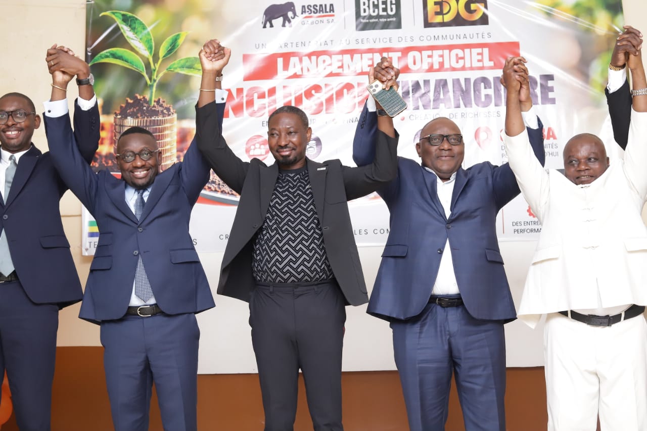 EDG lance à Gamba les Journées Portes Ouvertes du projet « Inclusion Financière » : photo 1 (ouvre l'image en grand)