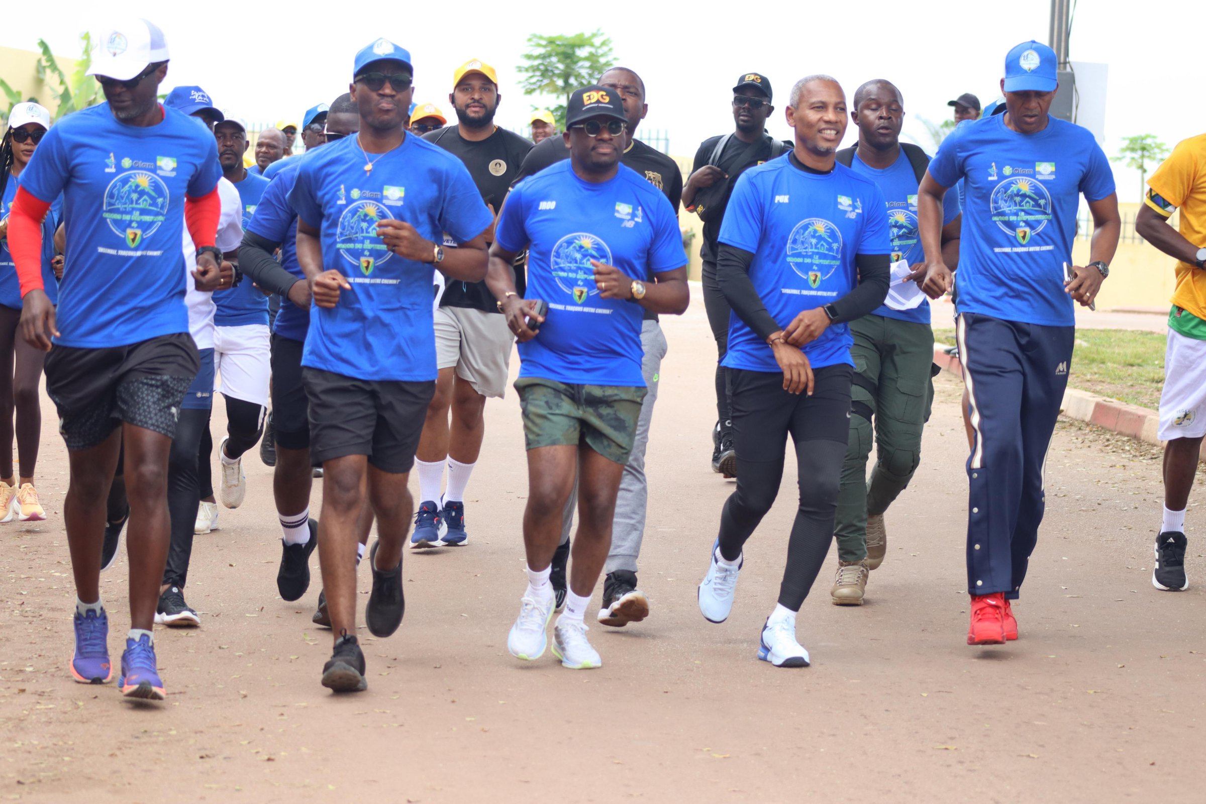 EDG au Cross du Septentrion à Oyem : un engagement fort pour le sport et la jeunesse